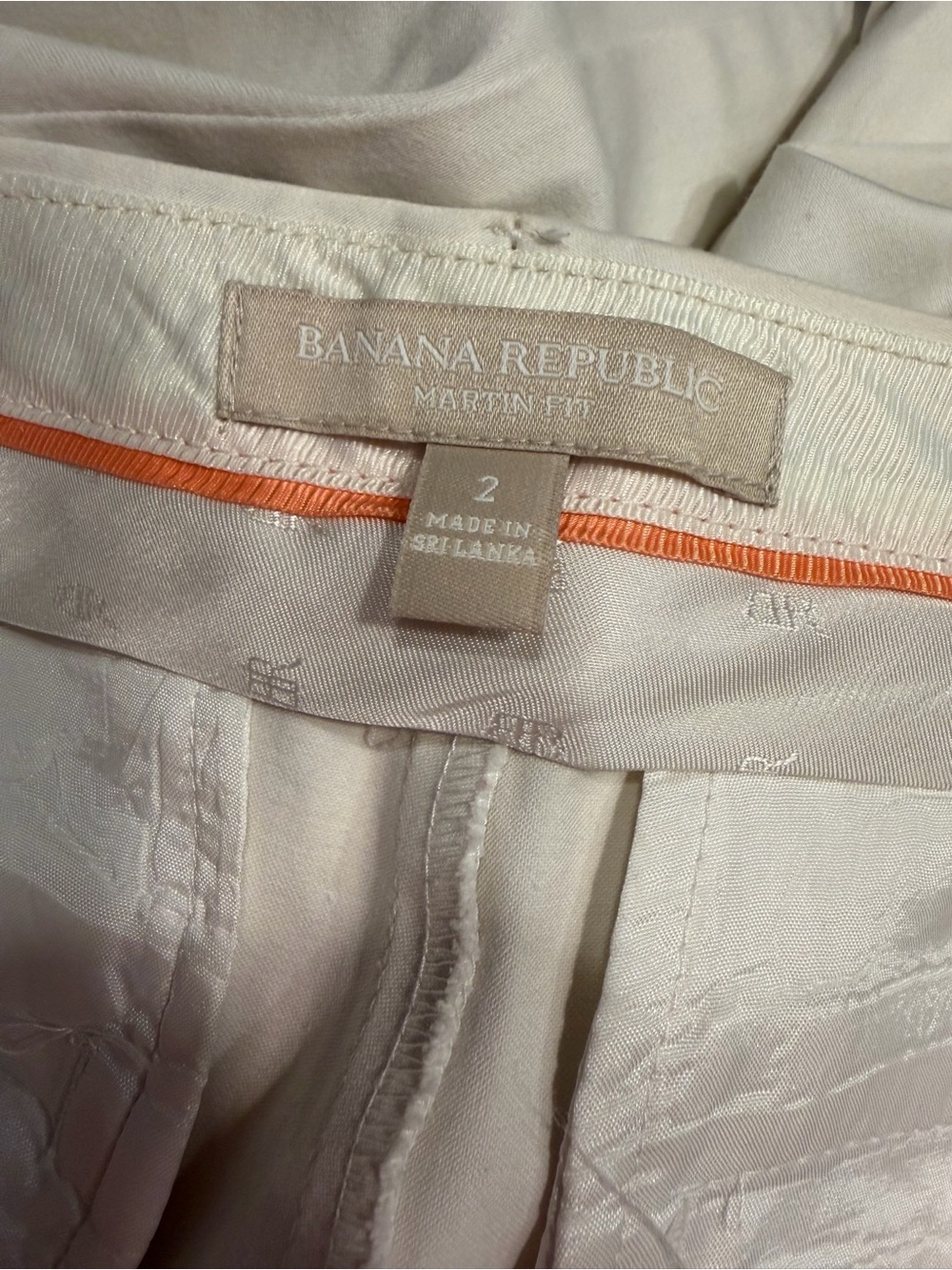 Banana Republic Martin Fit Trousers - Size 2 - Picture 4 of 7